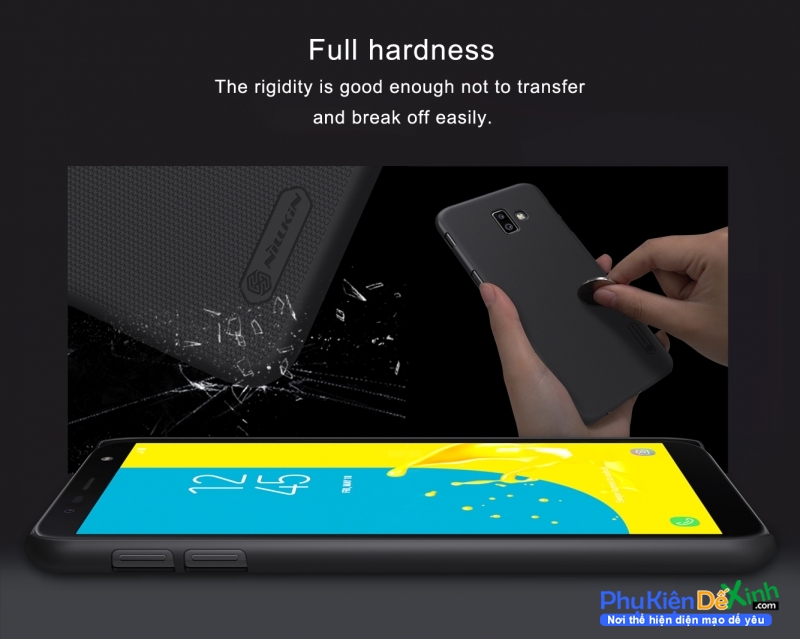Ốp Lưng Samsung Galaxy J6 Plus 2018 Dạng Sần Hiệu Nillkin Chính Hãng được sản xuất tại Hokong là sản phẩm thương hiệu lớn Nillkin. Được làm bằng chất nhựa PU cao cấp nên độ bền và độ đàn hồi cao, thiết kế dạng sần,là phụ kiện kèm theo máy rất ...